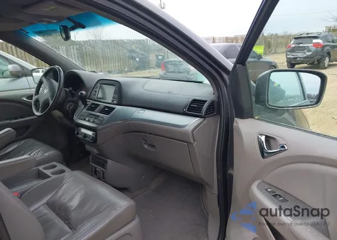 2010 Honda Odyssey Ex-L from USA, damaged, VIN 5FNRL3H71AB111614